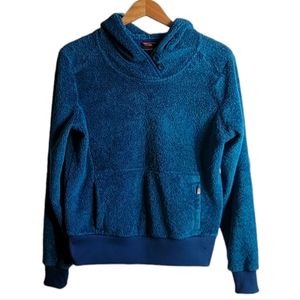The North Face Blue Fleece Hoodie